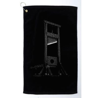 Guillotine Time French Revolution Guillotine Golf Towel