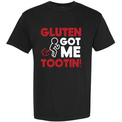 Gluten Tootin Funny Gluten Free Joke Design Gluten Jokes Garment-Dyed Heavyweight T-Shirt