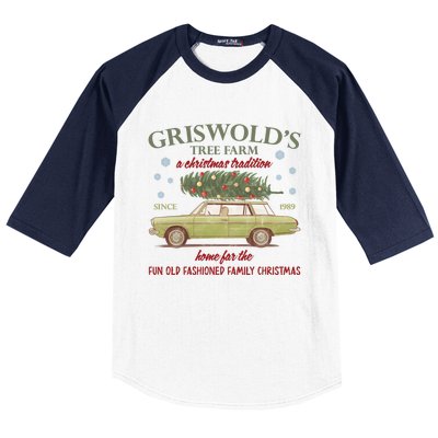 GriswoldS Tree Farm A Christmas Tradition Home For Family Christmas Baseball Sleeve Shirt