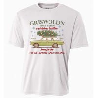 GriswoldS Tree Farm A Christmas Tradition Home For Family Christmas Cooling Performance Crew T-Shirt