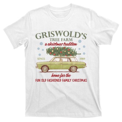 GriswoldS Tree Farm A Christmas Tradition Home For Family Christmas T-Shirt