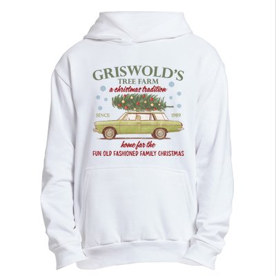 GriswoldS Tree Farm A Christmas Tradition Home For Family Christmas Urban Pullover Hoodie