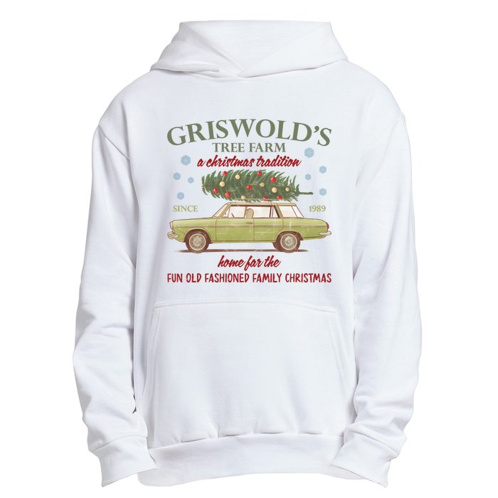 GriswoldS Tree Farm A Christmas Tradition Home For Family Christmas Urban Pullover Hoodie