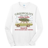 GriswoldS Tree Farm A Christmas Tradition Home For Family Christmas Tall Long Sleeve T-Shirt