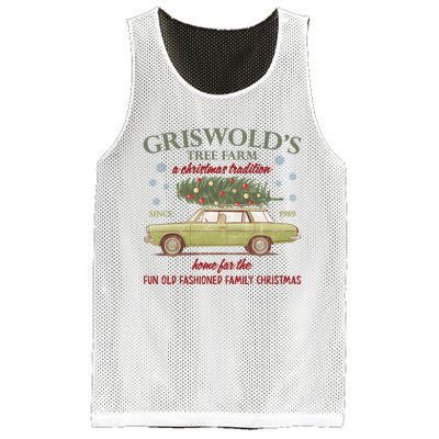 GriswoldS Tree Farm A Christmas Tradition Home For Family Christmas Mesh Reversible Basketball Jersey Tank