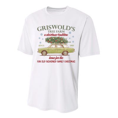 GriswoldS Tree Farm A Christmas Tradition Home For Family Christmas Performance Sprint T-Shirt