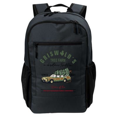 Griswold's Tree Farm Since 1989 Christmas Holiday Gift Daily Commute Backpack