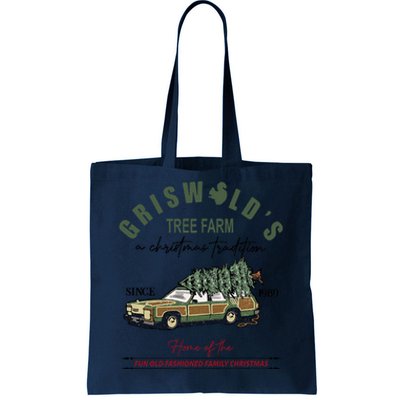 Griswold's Tree Farm Since 1989 Christmas Holiday Gift Tote Bag