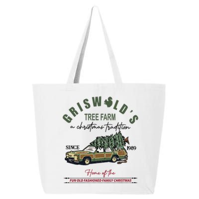 Griswold's Tree Farm Since 1989 Christmas Holiday Gift 25L Jumbo Tote