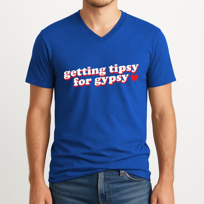 Getting Tipsy For Gypsy Iconic Slogan Gypsy Rose Blanchard V-Neck T-Shirt