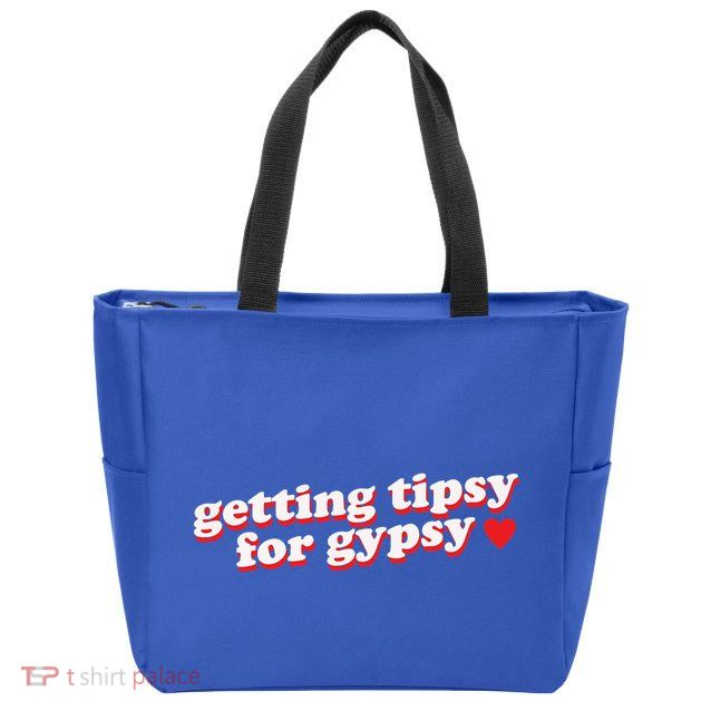 Getting Tipsy For Gypsy Iconic Slogan Gypsy Rose Blanchard Zip Tote Bag