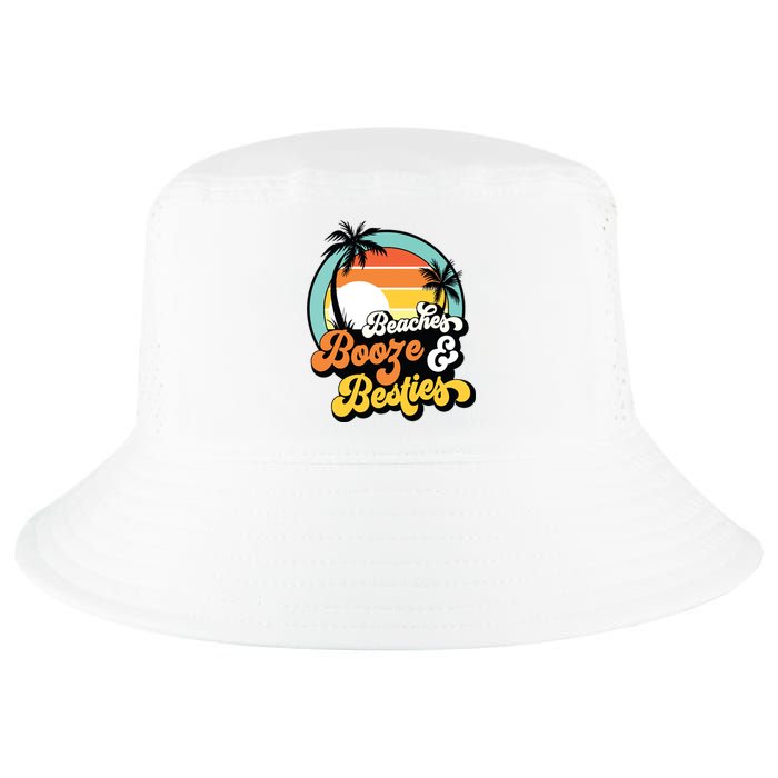 Girl Trip Funny Matching Beaches Booze Besties Best Friends Cool Comfort Performance Bucket Hat