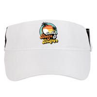 Girl Trip Funny Matching Beaches Booze Besties Best Friends Adult Drive Performance Visor