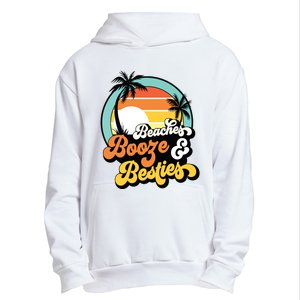 Girl Trip Funny Matching Beaches Booze Besties Best Friends Urban Pullover Hoodie