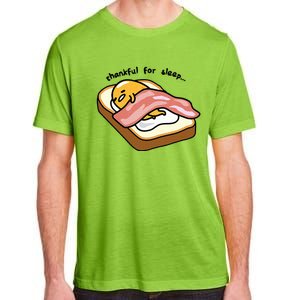 Gudetama Thankful For Sleep Toasty Adult ChromaSoft Performance T-Shirt