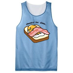 Gudetama Thankful For Sleep Toasty Mesh Reversible Basketball Jersey Tank