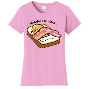 Gudetama Thankful For Sleep Toasty Women's T-Shirt