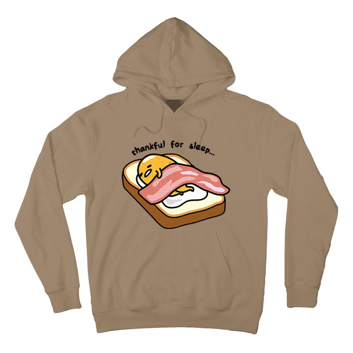 Gudetama Thankful For Sleep Toasty Hoodie