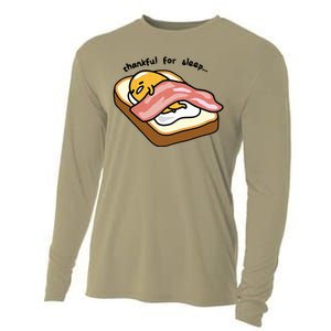 Gudetama Thankful For Sleep Toasty Cooling Performance Long Sleeve Crew