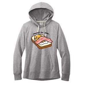 Gudetama Thankful For Sleep Toasty Women's Fleece Hoodie