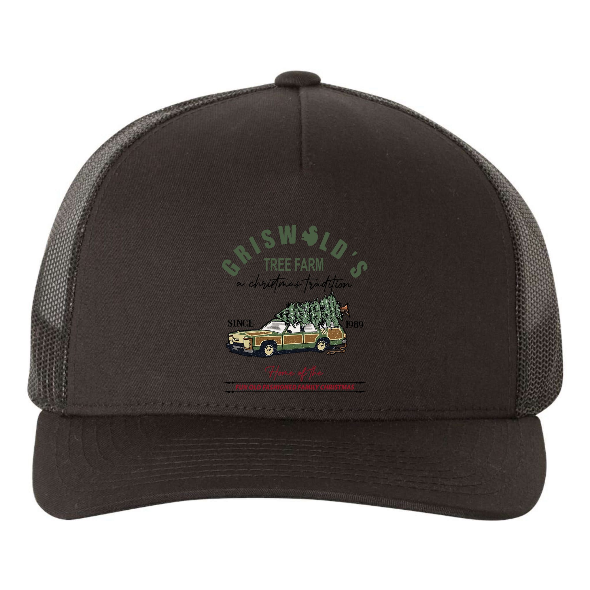 GriswoldS Tree Farm Since 1989 Graphic Cute Gift Meaningful Gift Yupoong Adult 5-Panel Trucker Hat