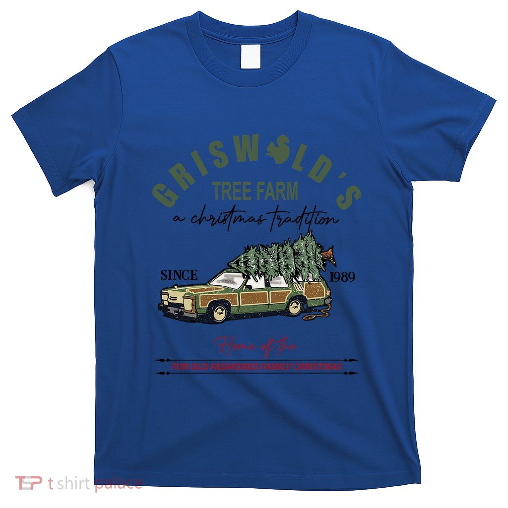 GriswoldS Tree Farm Since 1989 Graphic Cute Gift Meaningful Gift T-Shirt