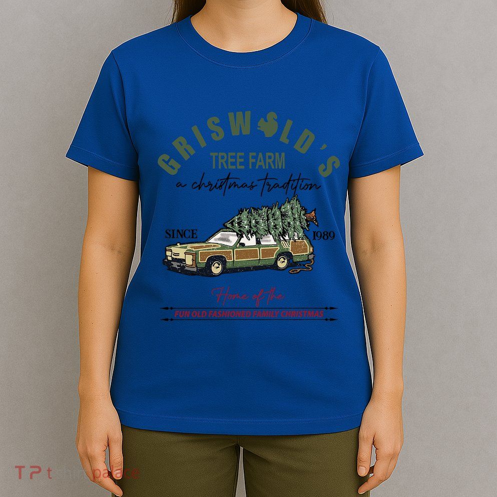 GriswoldS Tree Farm Since 1989 Graphic Cute Gift Meaningful Gift T-Shirt