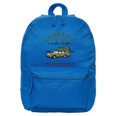 GriswoldS Tree Farm Since 1989 Graphic Cute Gift Meaningful Gift 16 in Basic Backpack