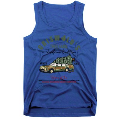 GriswoldS Tree Farm Since 1989 Graphic Cute Gift Meaningful Gift Tank Top