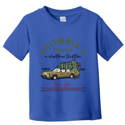 GriswoldS Tree Farm Since 1989 Graphic Cute Gift Meaningful Gift Toddler T-Shirt