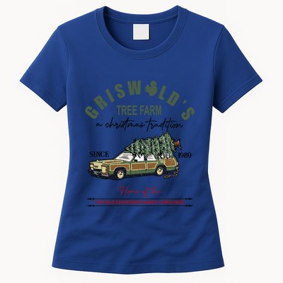 GriswoldS Tree Farm Since 1989 Graphic Cute Gift Meaningful Gift Womens T-Shirt