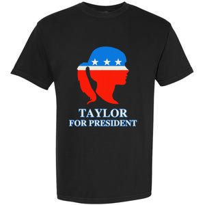 Groovy Taylor For President 2024 Garment-Dyed Heavyweight T-Shirt