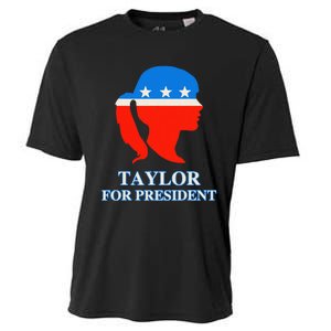 Groovy Taylor For President 2024 Cooling Performance Crew T-Shirt