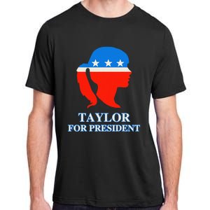 Groovy Taylor For President 2024 Adult ChromaSoft Performance T-Shirt