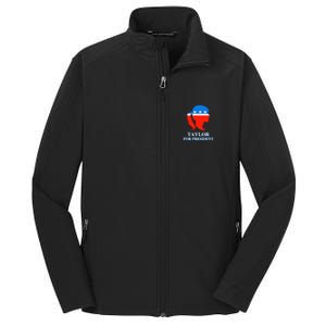 Groovy Taylor For President 2024 Core Soft Shell Jacket