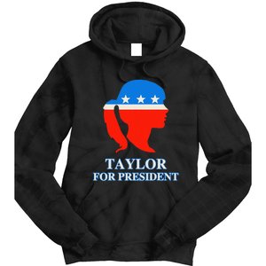 Groovy Taylor For President 2024 Tie Dye Hoodie