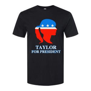 Groovy Taylor For President 2024 Softstyle CVC T-Shirt