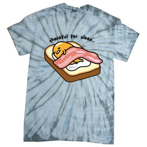 Gudetama Thankful For Sleep Toasty Tie-Dye T-Shirt