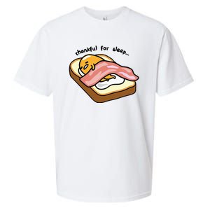 Gudetama Thankful For Sleep Toasty Sueded Cloud Jersey T-Shirt