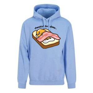 Gudetama Thankful For Sleep Toasty Unisex Surf Hoodie