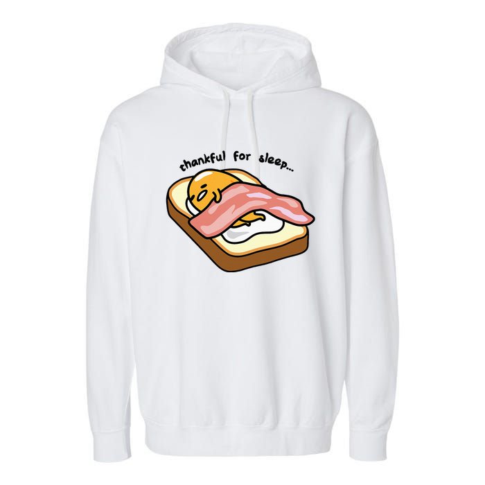 Gudetama Thankful For Sleep Toasty Garment-Dyed Fleece Hoodie