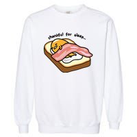 Gudetama Thankful For Sleep Toasty Garment-Dyed Sweatshirt