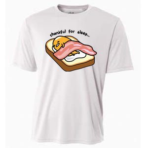 Gudetama Thankful For Sleep Toasty Cooling Performance Crew T-Shirt