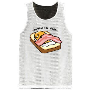 Gudetama Thankful For Sleep Toasty Mesh Reversible Basketball Jersey Tank