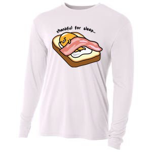 Gudetama Thankful For Sleep Toasty Cooling Performance Long Sleeve Crew