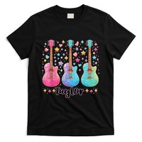 Girl Taylor First Name Personalized Groovy 80S T-Shirt