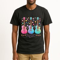 Girl Taylor First Name Personalized Groovy 80S Tall T-Shirt