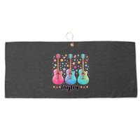 Girl Taylor First Name Personalized Groovy 80S Large Microfiber Waffle Golf Towel