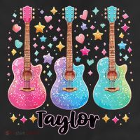 Girl Taylor First Name Personalized Groovy 80S Trucker Hat