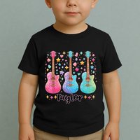 Girl Taylor First Name Personalized Groovy 80S Toddler T-Shirt